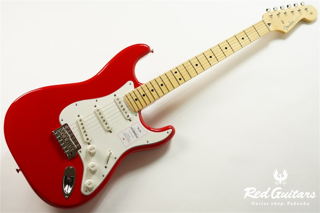 Fender Made in Japan Hybrid II Stratocaster - Modena Red | Red ...